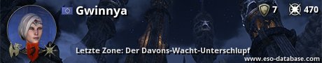 Signatur von Gwinnya