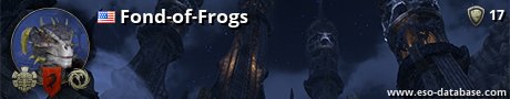 Signatur von Fond-of-Frogs