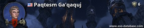 Signatur von Paqtesm Ga'qaquj