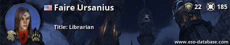 Signatur von Faire Ursanius