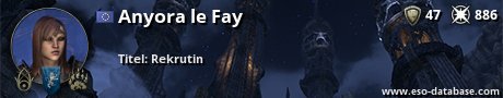 Signatur von Anyora le Fay