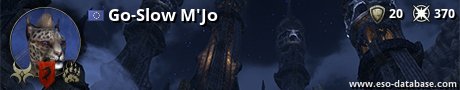 Signatur von Go-Slow M'Jo