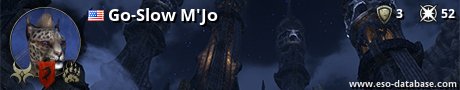 Signatur von Go-Slow M'Jo