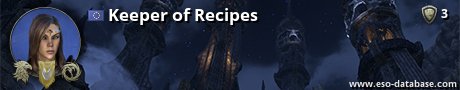 Signatur von Keeper of Recipes