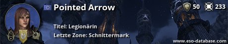 Signatur von Pointed Arrow