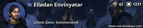Signatur von Elladan Envínyatar