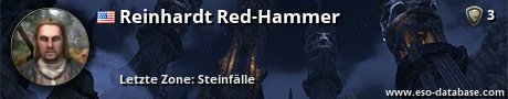 Signatur von Reinhardt Red-Hammer