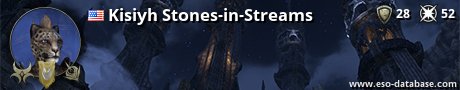 Signatur von Kisiyh Stones-in-Streams