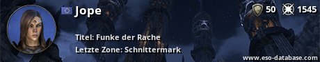 Signatur von Jope