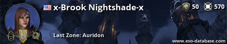 Signatur von x-Brook Nightshade-x