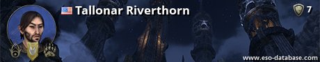 Signatur von Tallonar Riverthorn