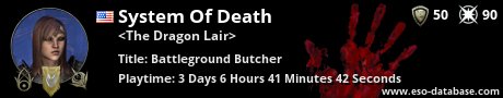 Signatur von System Of Death