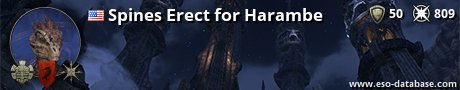 Signatur von Spines Erect for Harambe