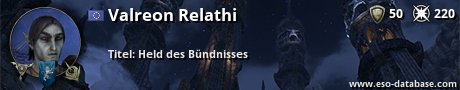 Signatur von Valreon Relathi