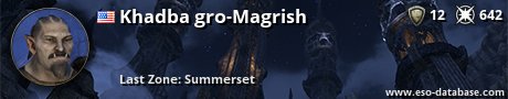 Signatur von Khadba gro-Magrish