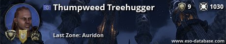 Signatur von Thumpweed Treehugger