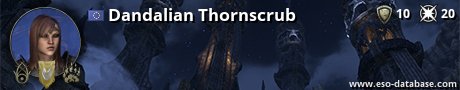 Signatur von Dandalian Thornscrub