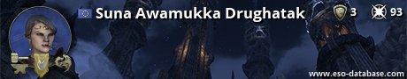 Signatur von Suna Awamukka Drughatak