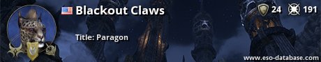 Signatur von Blackout Claws