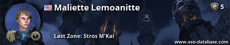 Signatur von Maliette Lemoanitte