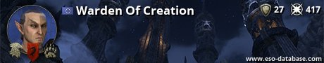 Signatur von Warden Of Creation