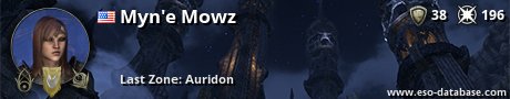 Signatur von Myn'e Mowz