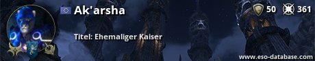 Signatur von Ak'arsha