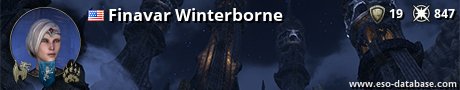 Signatur von Finavar Winterborne