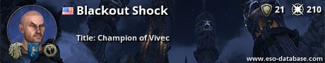 Signatur von Blackout Shock