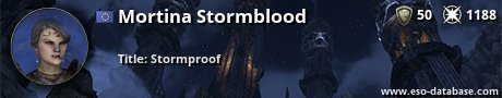 Signatur von Mortina Stormblood