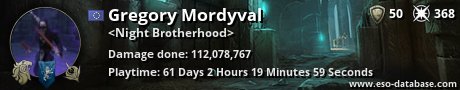Signatur von Gregory Mordyval