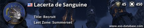 Signatur von Lacerta de Sanguine