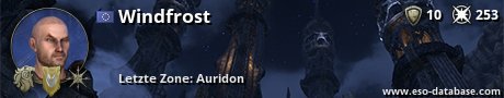 Signatur von Windfrost