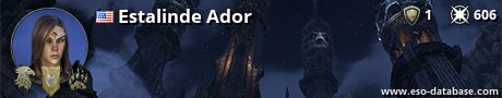 Signatur von Estalinde Ador