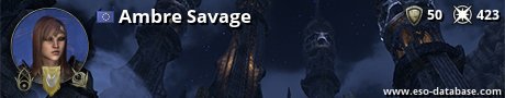Signatur von Ambre Savage