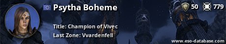 Signatur von Psytha Boheme
