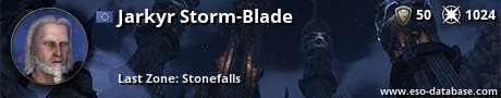 Signatur von Jarkyr Storm-Blade