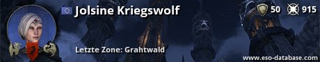 Signatur von Jolsine Kriegswolf