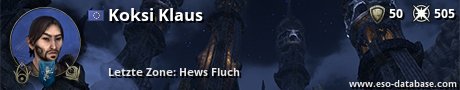 Signatur von Koksi Klaus