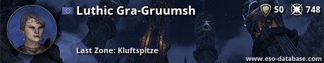 Signatur von Luthic Gra-Gruumsh