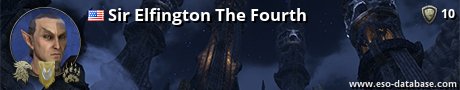 Signatur von Sir Elfington The Fourth