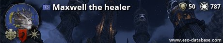 Signatur von Maxwell the healer