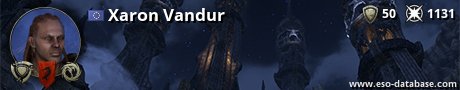 Signatur von Xaron Vandur