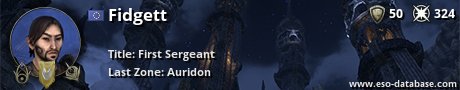 Signatur von Fidgett