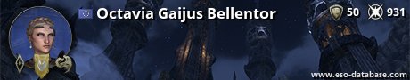 Signatur von Octavia Gaijus Bellentor