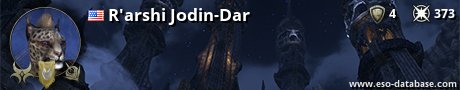 Signatur von R'arshi Jodin-Dar
