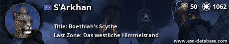 Signatur von S'Arkhan