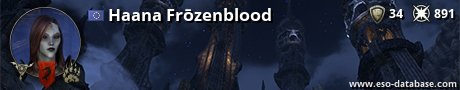 Signatur von Haana Frōzenblood