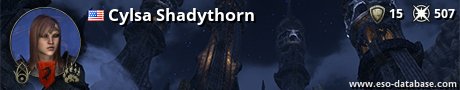 Signatur von Cylsa Shadythorn