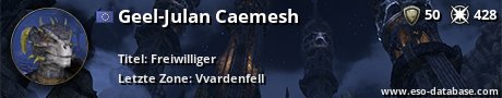 Signatur von Geel-Julan Caemesh